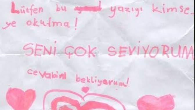 Hiç aşk mektubu aldınız mı?