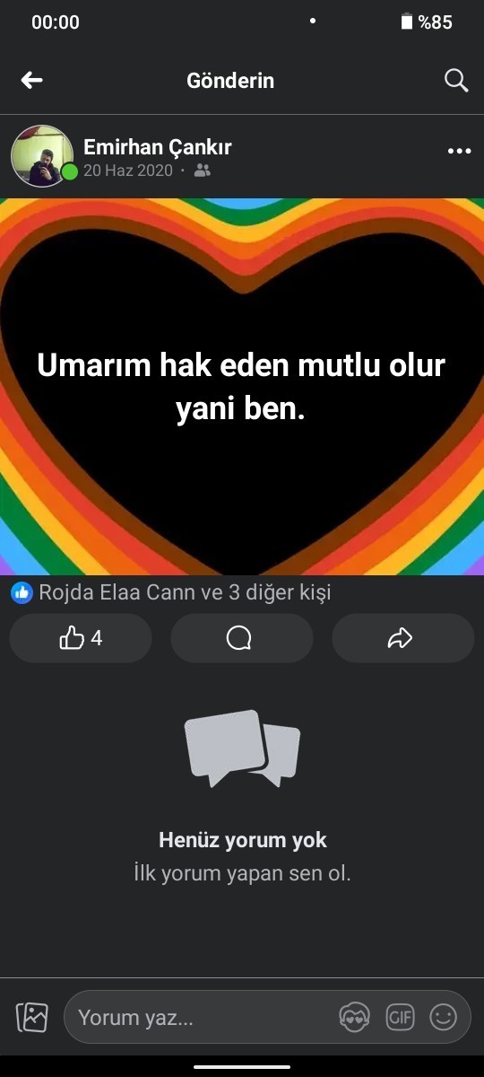 Mutluluk senin hakkin mi?