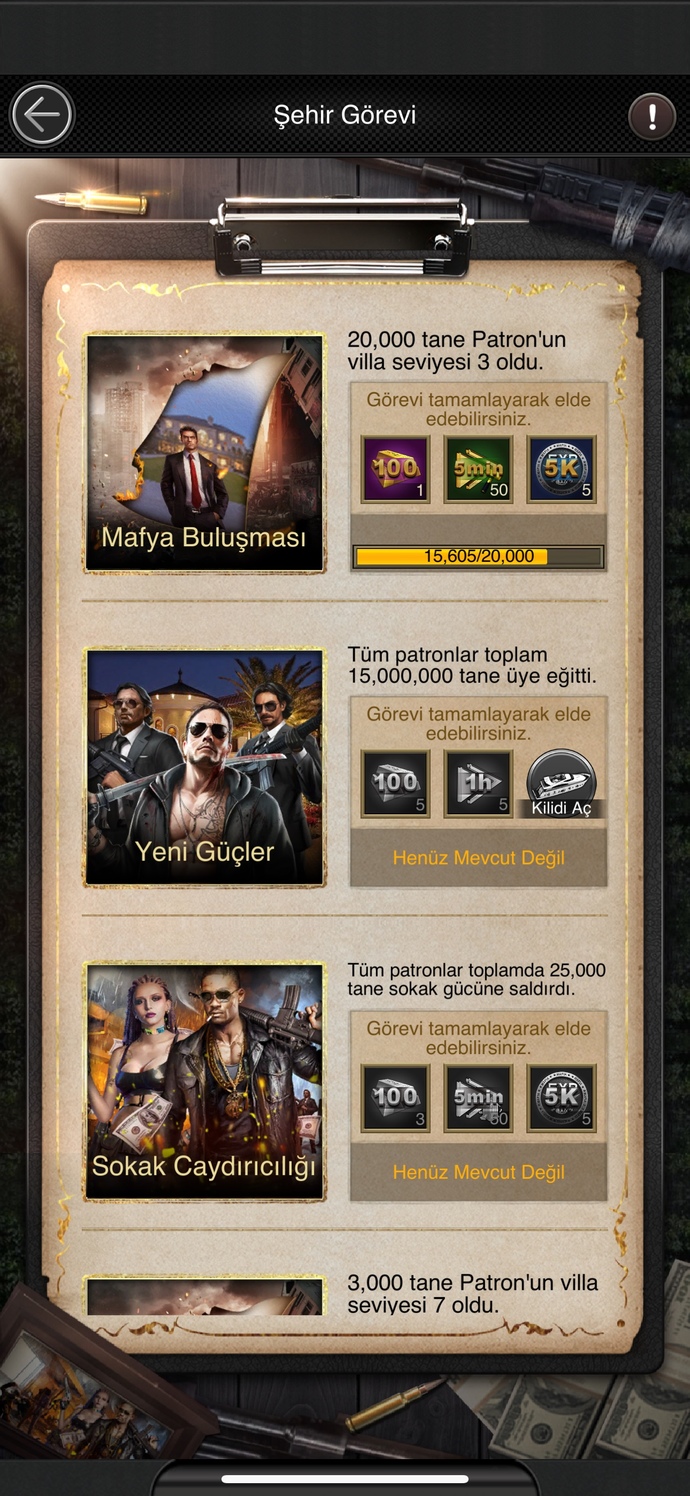 Mafia city oynayan var mı?