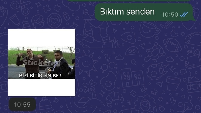Eski sevgilim artık dalga geçiyor?