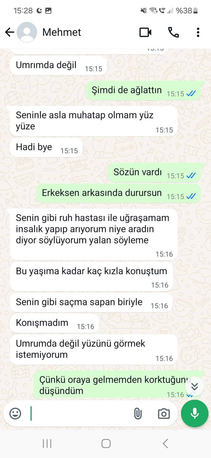 DDurduk yere arayip aglatti?