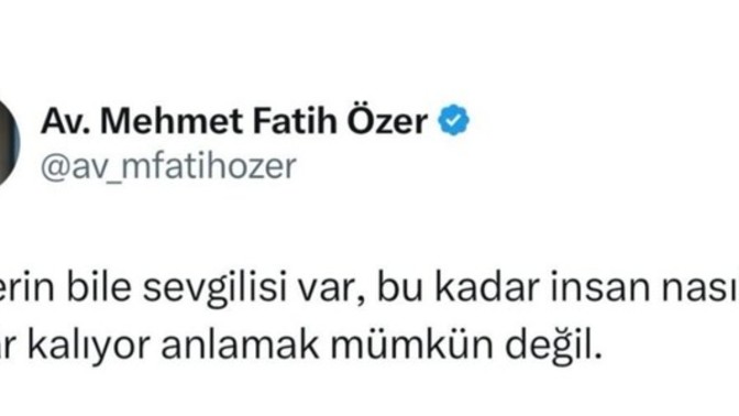 Katılıyor musunuz bu söze?