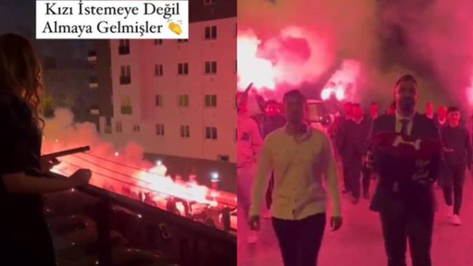 Kız istemeye giderken isteme konvoyu, havai fişek gösterisi yapar mısın yoksa sadece çikolata, çiçek yeter mi dersin?