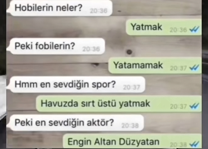 Uykuya düşkün müsünüz?
