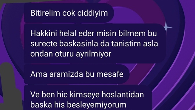 Aldatıldım neden cepte tutarsınız?