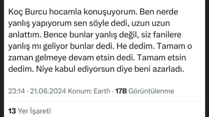 Haritasında koç etkisi olmayan kimse anlayamaz bunu😂😂😂😂ne diyonuz aa dostlar 😂?