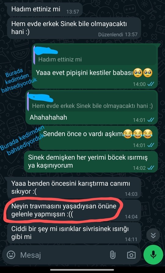 Kızlar erkek arkadaşınız size bunu dese ne yaparsınız?