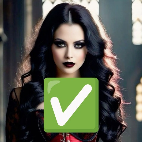 Siyah ve Gotik giyinen kızlar güzel mi?