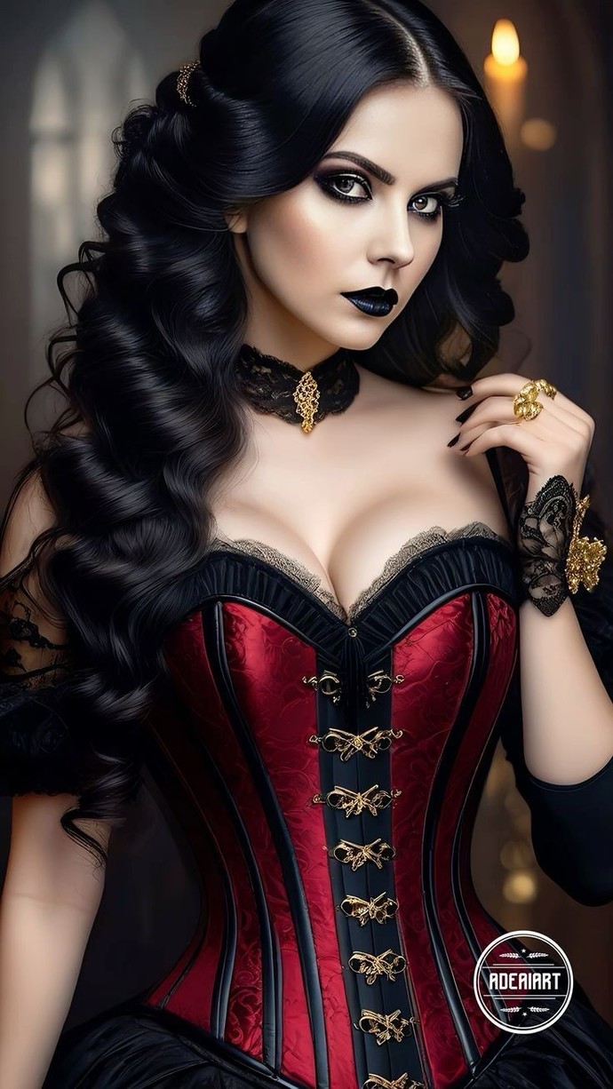 Siyah ve Gotik giyinen kızlar güzel mi?