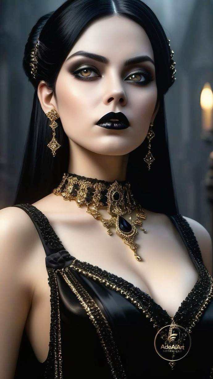 Siyah ve Gotik giyinen kızlar güzel mi?