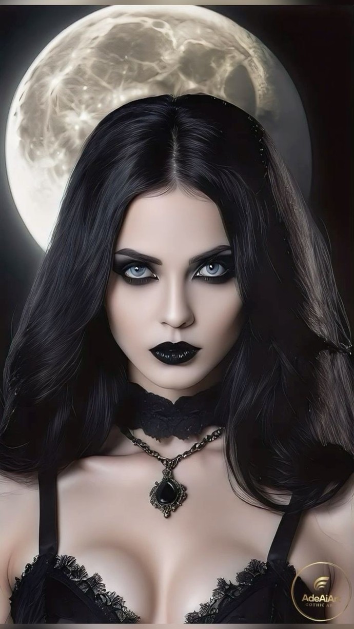 Siyah ve Gotik giyinen kızlar güzel mi?