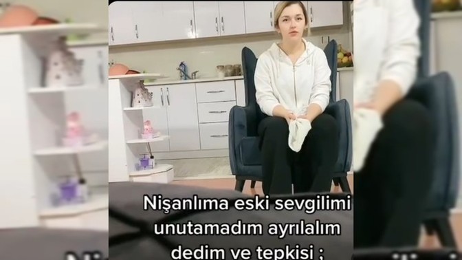 Nişanlınız "Eski sevgilimi unutamadım" şakası yapsa tepkiniz ne olurdu?