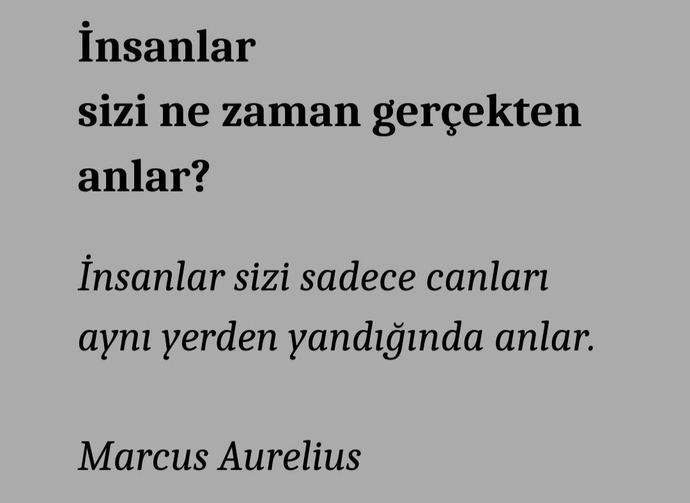 İnsanlar sizi ne zaman gerçekten anlar?