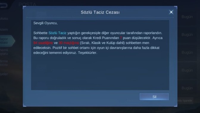 Oyunlarda aldığınız en büyük ceza neydi?