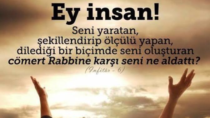 Bu ayeti kerime, de aldatmadan kasıt Rabbimiz ne anlatıyor?