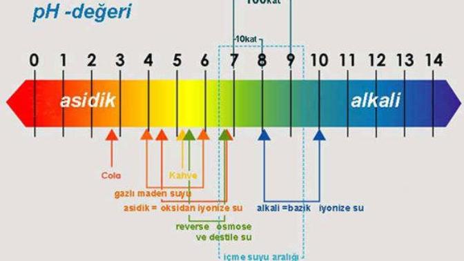 Ph değeri en yüksek su hangisi?