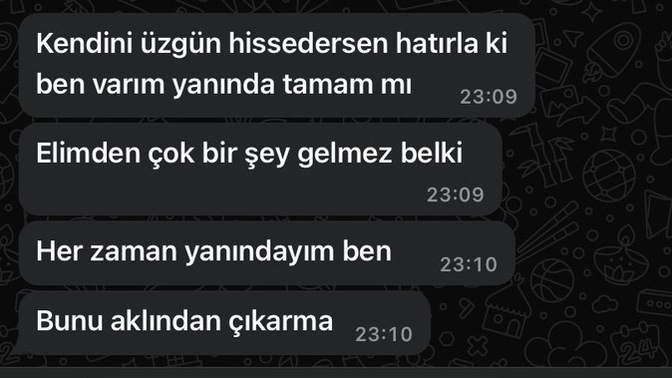 Varlığını bilmenin bile sizi mutlu hissetmeye yettiği kişiler var mı hayatınızda?
