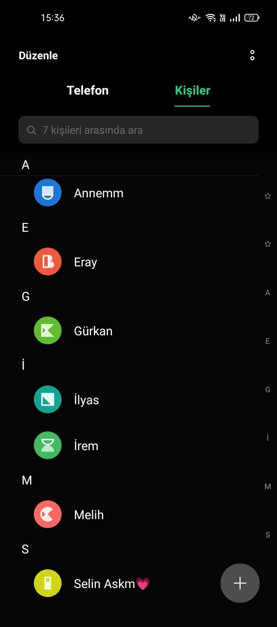 Rehberinde kaç kişi var?