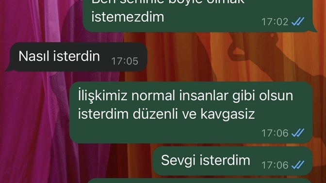 Eski sevgilimin söyledikleri çok ağır değil mi?