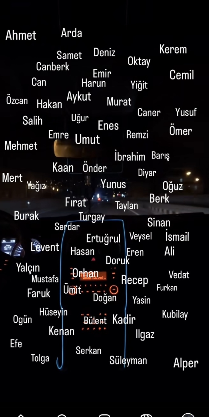 Karşı cinste en çok güven vermeyen isim nedir?