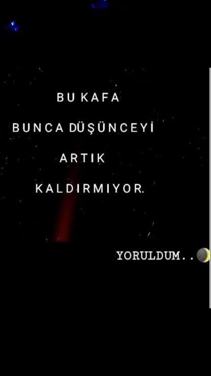 En son neden yoruldunuz?