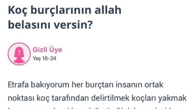 Ulan nasıl insanlarsınız siz instaya gireyim diyorum yine sorularınız karşıma çıkıyor😂bunu kim sormuş şimdi bide gizli?