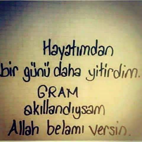 Yıllar geçtikce Yaşadıklarınızdan ders alıyormusunuz?