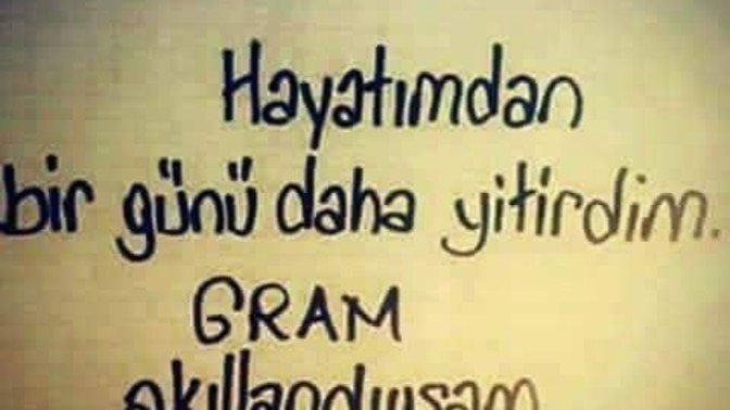 Yıllar geçtikce Yaşadıklarınızdan ders alıyormusunuz?