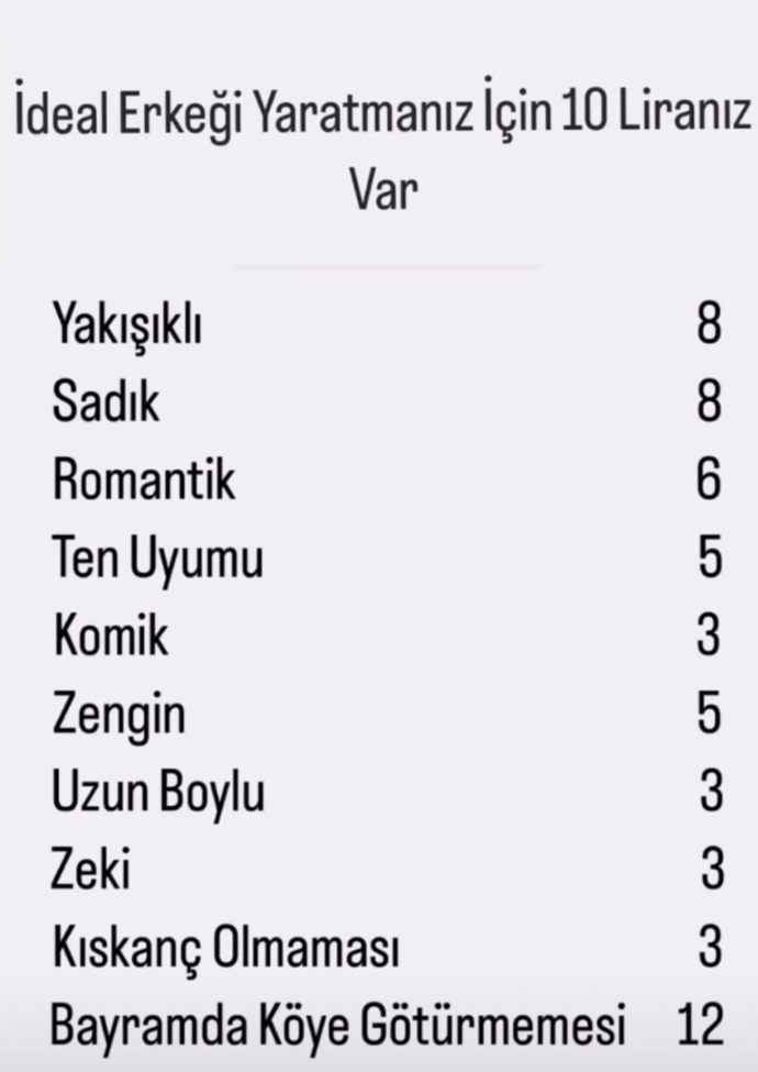 Hangilerini seçerdiniz?