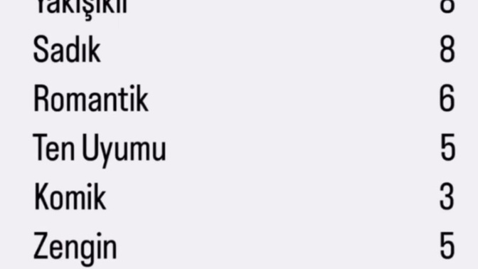 Hangilerini seçerdiniz?