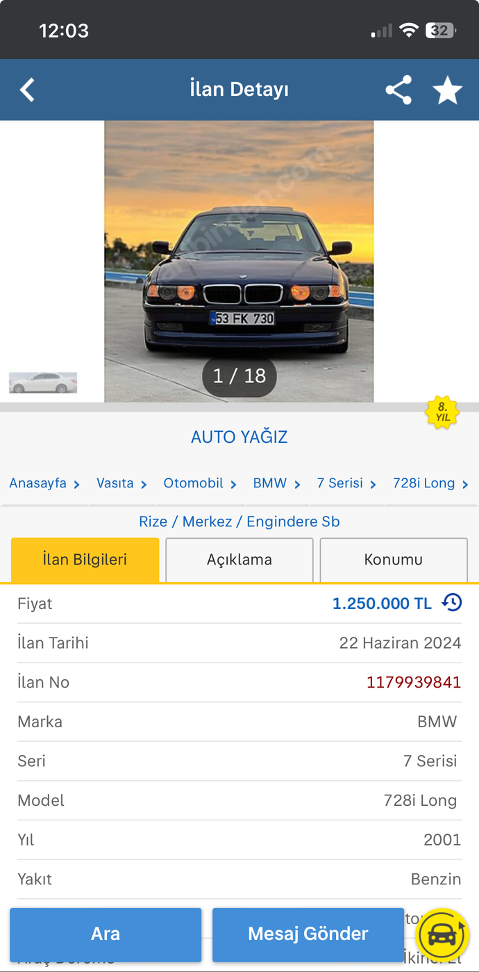 Araba fiyatları şaka mı?
