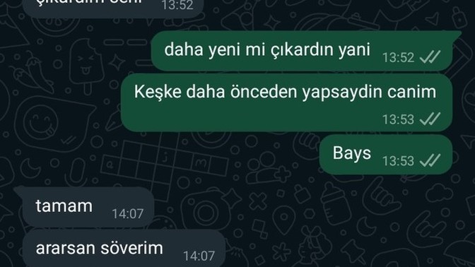 Biraz kudurmuş olabilir mi?