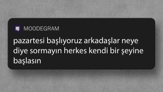 Pazartesi bugün yine çok uzatmıyor mu?