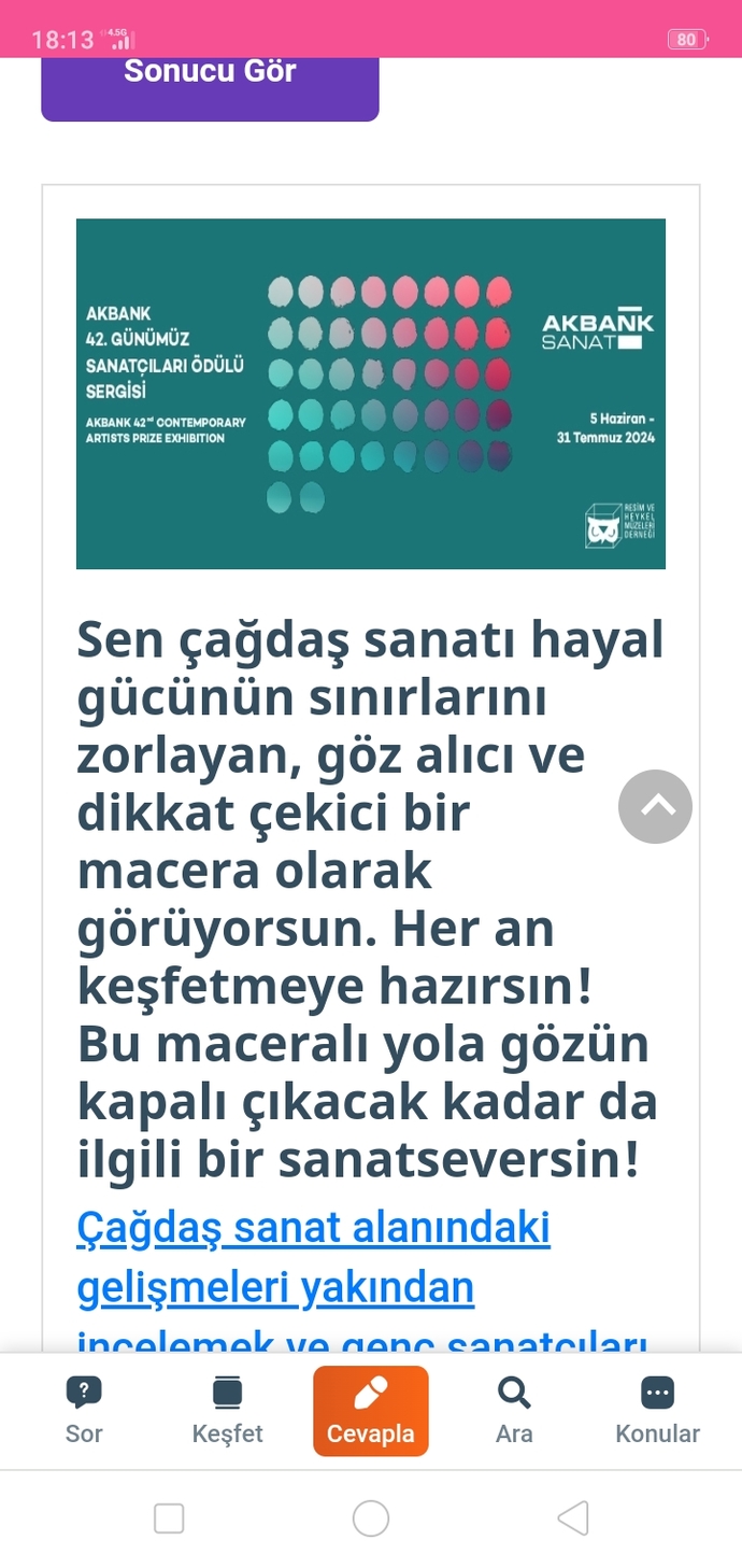 Kendini test et! Çağdaş sanat hakkında ne kadar bilgilisin?
