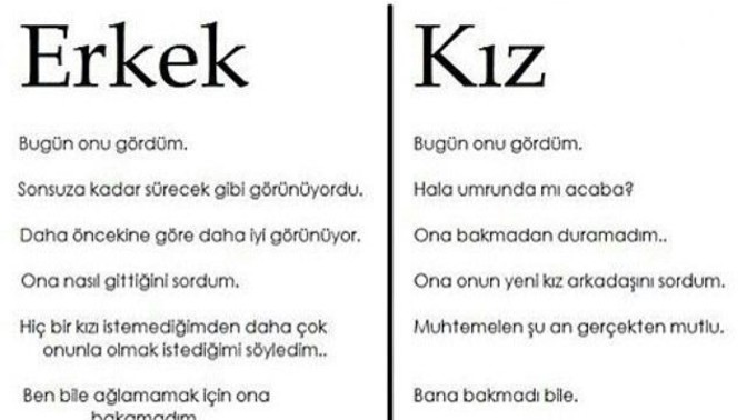 Eski sevgiliniz ile bir ortamda karşılaştınız diyelim, ne yapardınız?