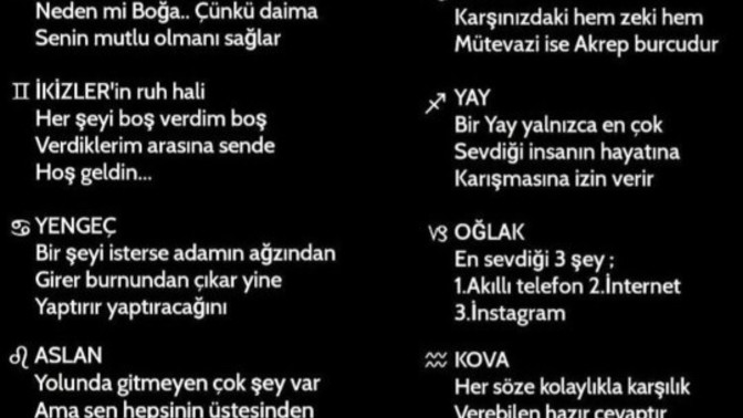 Burcunuz bu hafta ne diyor?
