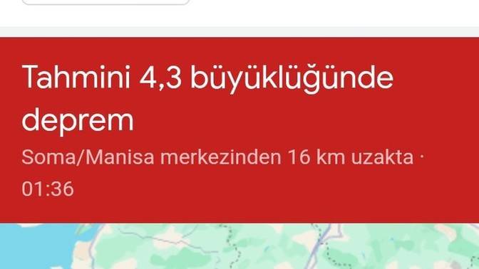 Yeni Az Önce Deprem Oldu Kimler Hissetti?