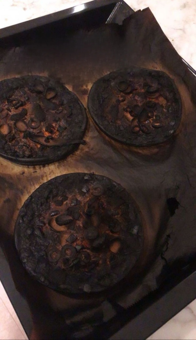 Pizza yapmak istemiştim, yandı mı sizce?