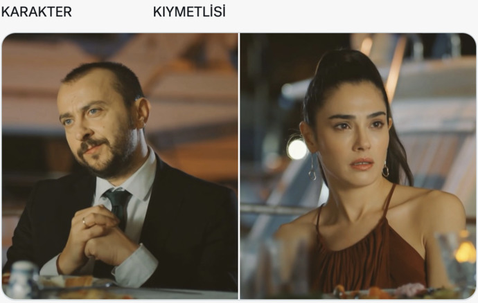 Karakter--> Kıymetlisi dediğiniz kimler var?