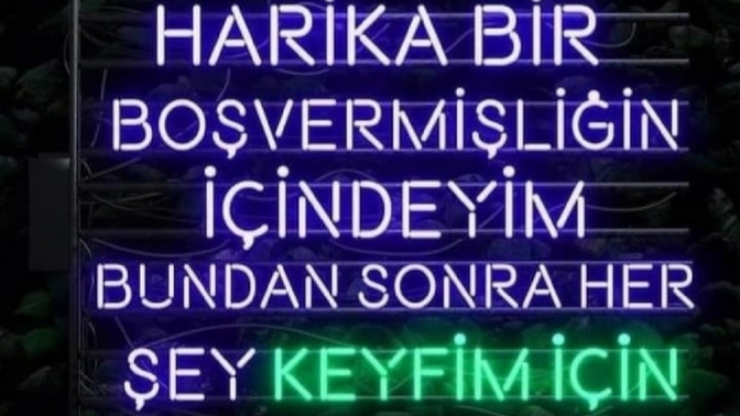 Keyfine düşkün müsün?