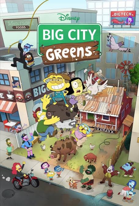 BİG CITY GREENS Çizgi filmini bilen var mı?