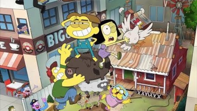 BİG CITY GREENS Çizgi filmini bilen var mı?