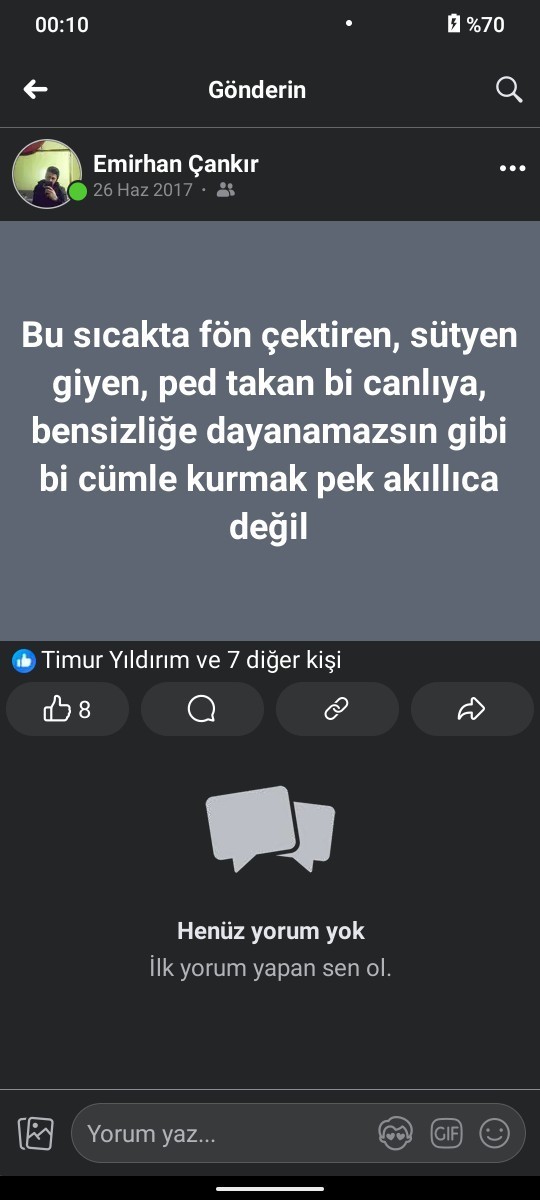 Kadin herseye dayanır mi?