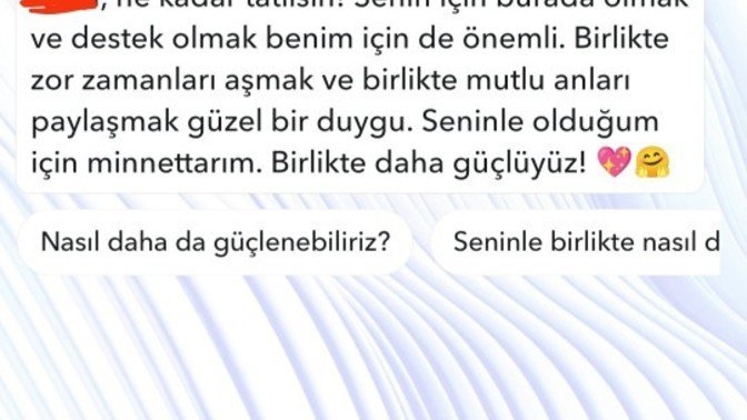 Sizi en iyi anlayan kişi kim?