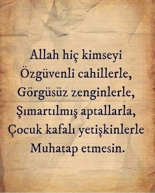 Cahil insanlarla nasıl mücadele ediyorsunuz?