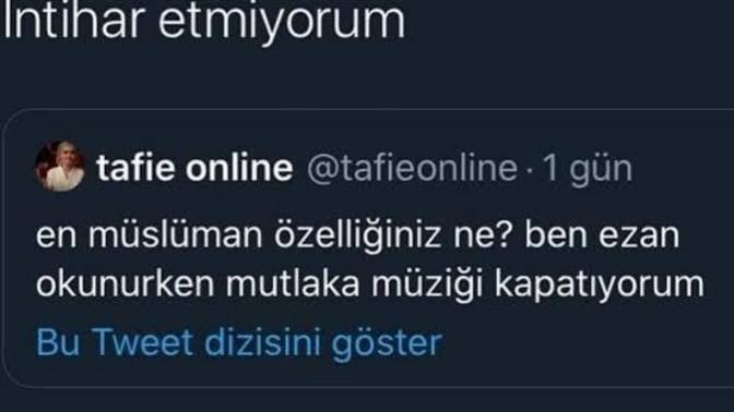 En Müslüman özelliğiniz ne?