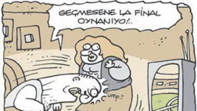 Sevgiliniz maç izlerken sürekli önünüzden geçiyor olsa ne yaparsınız?