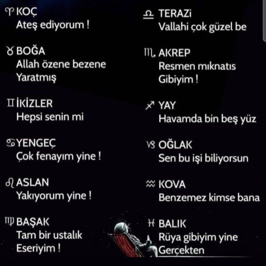 Burcunuz bu sabah ayna karşısında ne diyor?