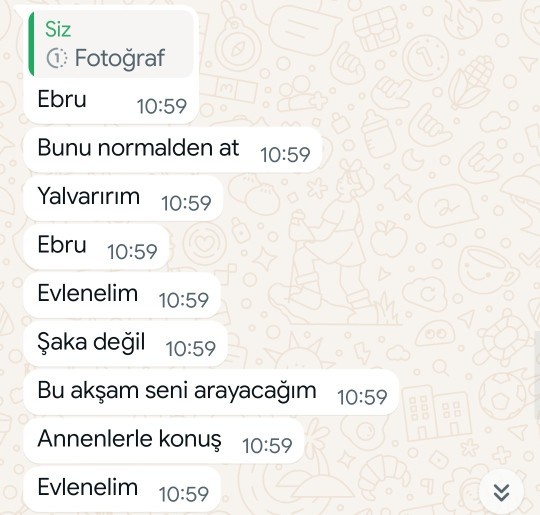Sizin erkek arkadaşlarınız da böyle mi yoksa benimki mi anormal?