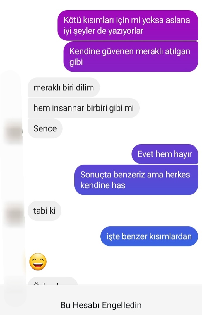 Flört hayatımın üzerine konuşalım mı?